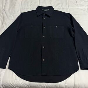 Kith Felted Jersey Apollo Shirt ‘Aphotic'